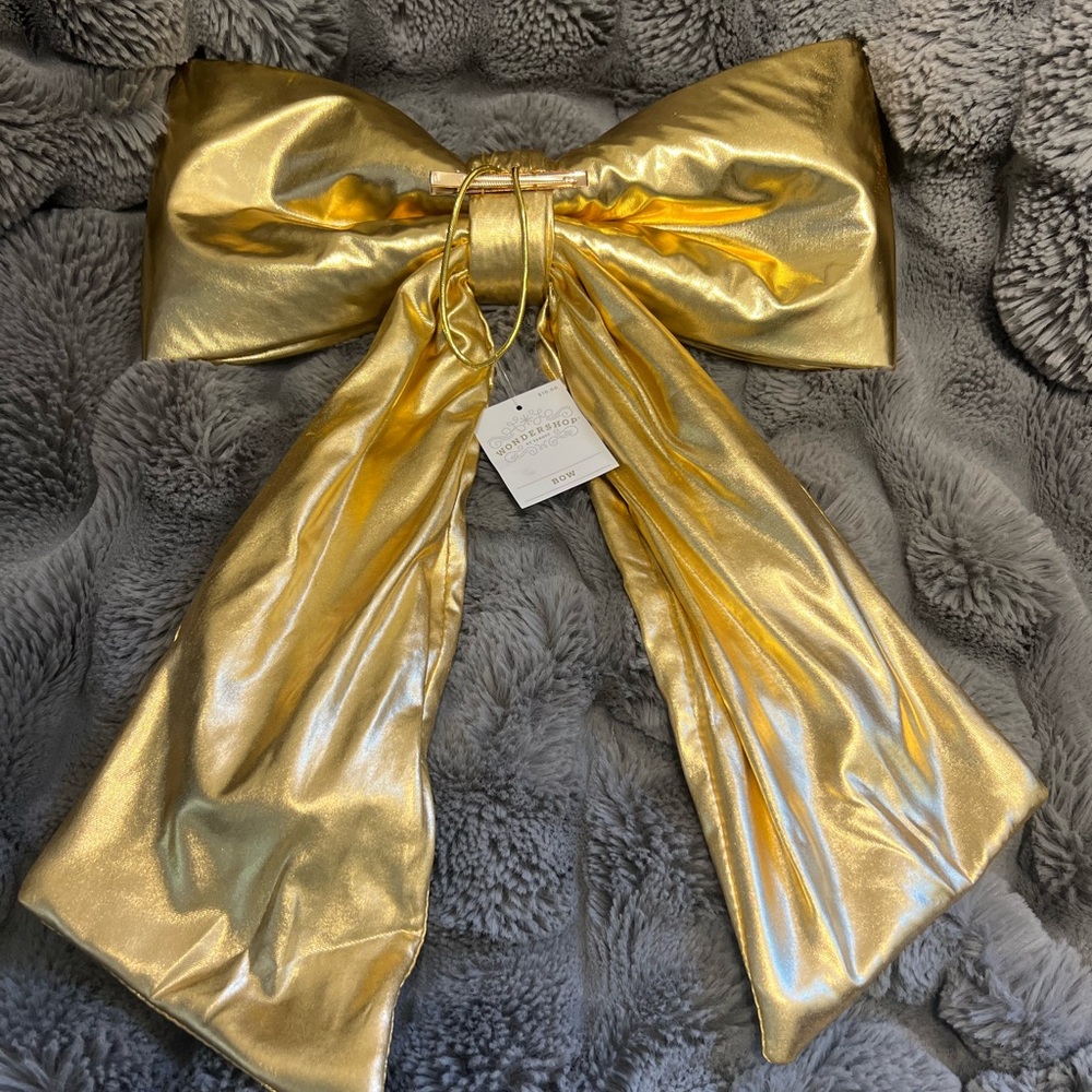 Wondershop Shimmering Gold Gift Bow